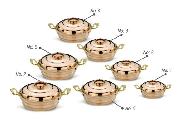 Bakır Karnıyarık Tencere